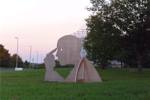 Der Denker am Hubland Campus